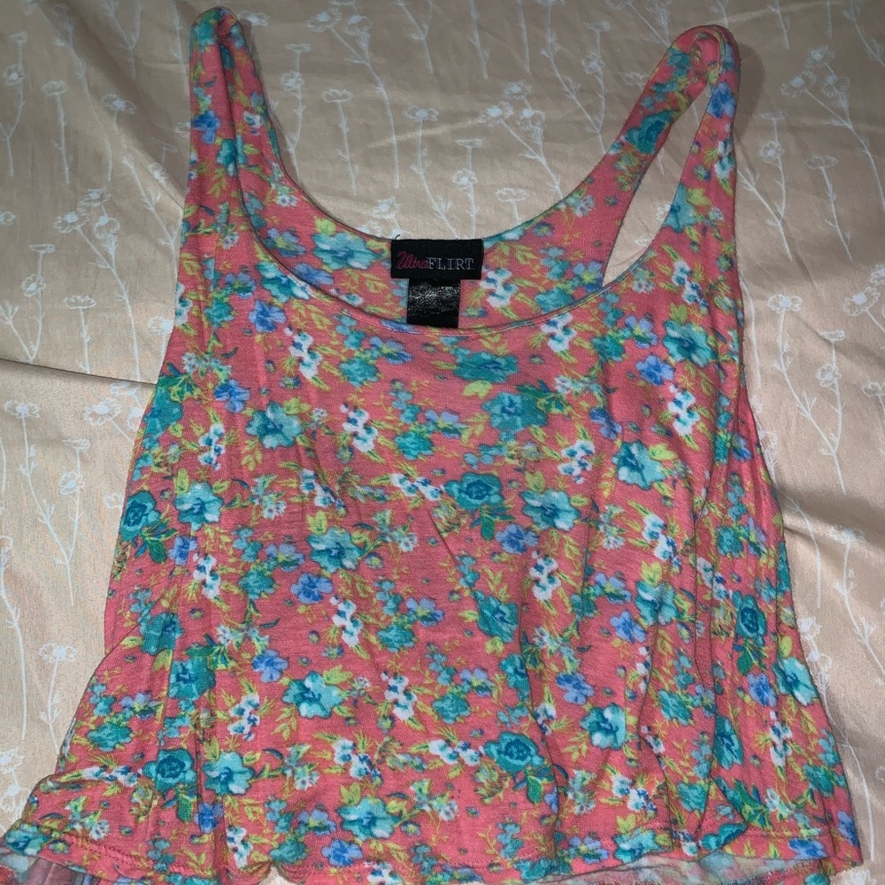 Multicolored crop top